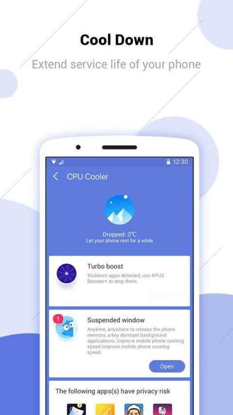 LityStorm Clean - Boost, Junk file clean, applock screenshot 1