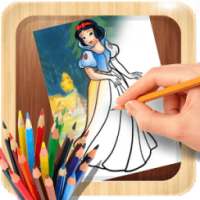 How to Draw Disney Princesses Characters