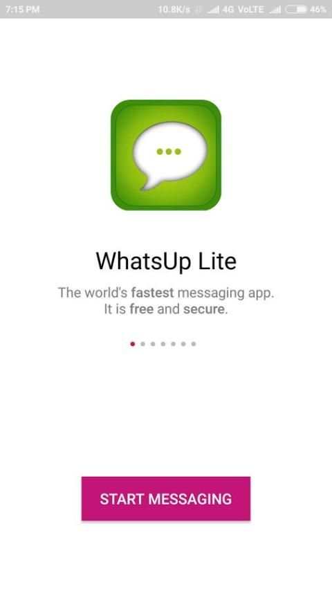 WhatsUp Lite screenshot 3