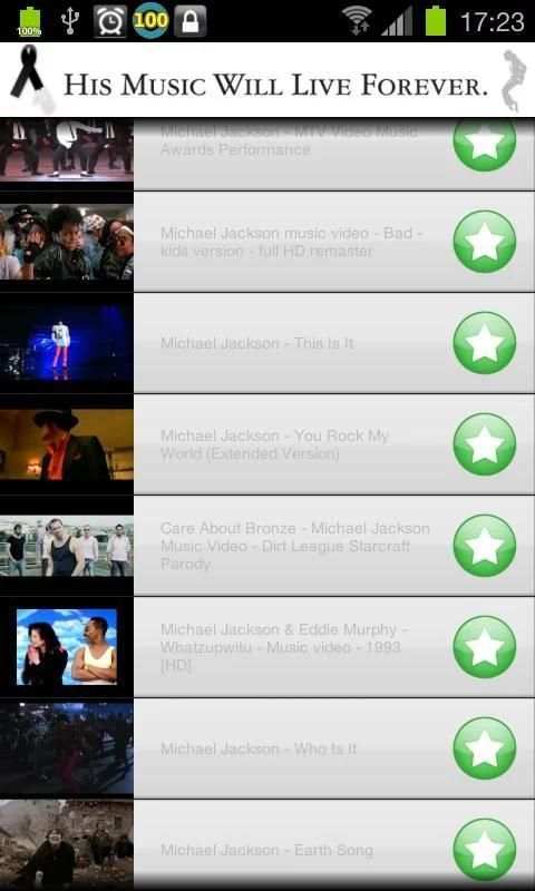 Michael Jackson MV स्क्रीनशॉट 6