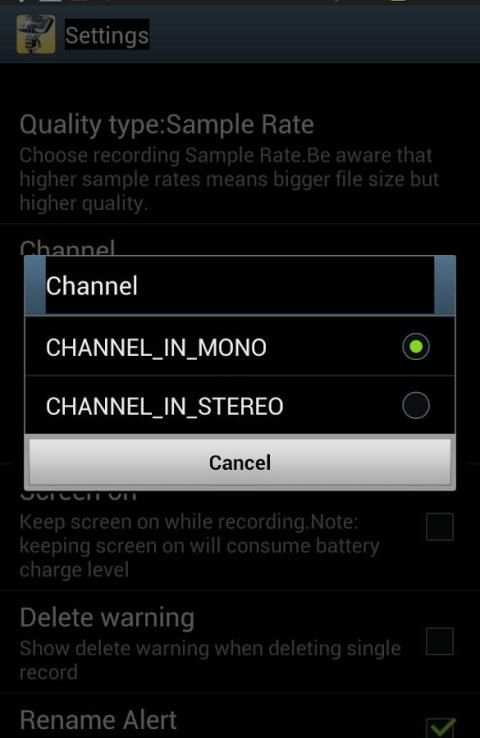 Expert Voice Recorder screenshot 1