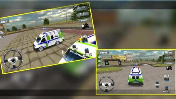 Ambulance Rescue Drive 3D स्क्रीनशॉट 3