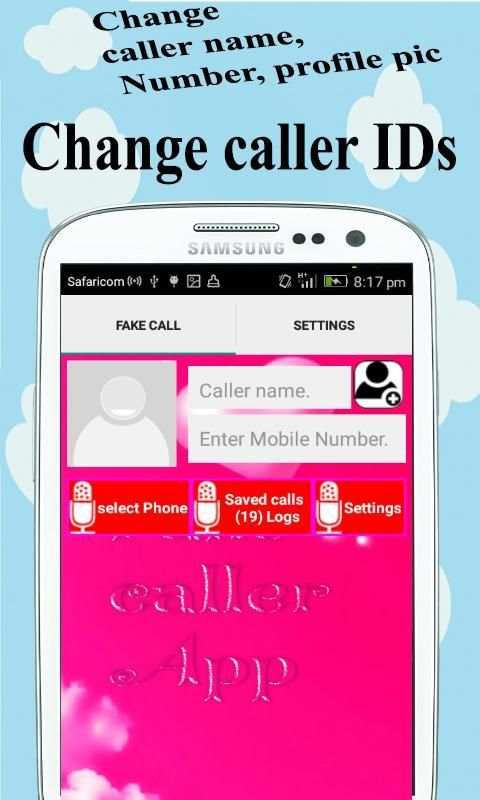 Fake caller id number free screenshot 1
