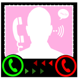 Fake caller id number free أيقونة