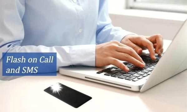 Flash Blinking on Call and SMS 3 تصوير الشاشة