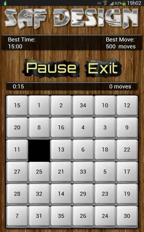 Nostalgic Sliding Puzzle Game screenshot 2