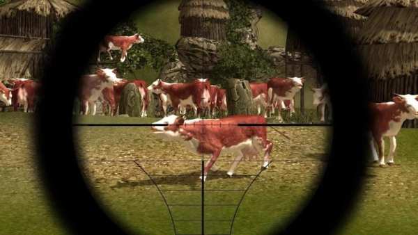 Sniper Shooter Cow Hunter screenshot 5