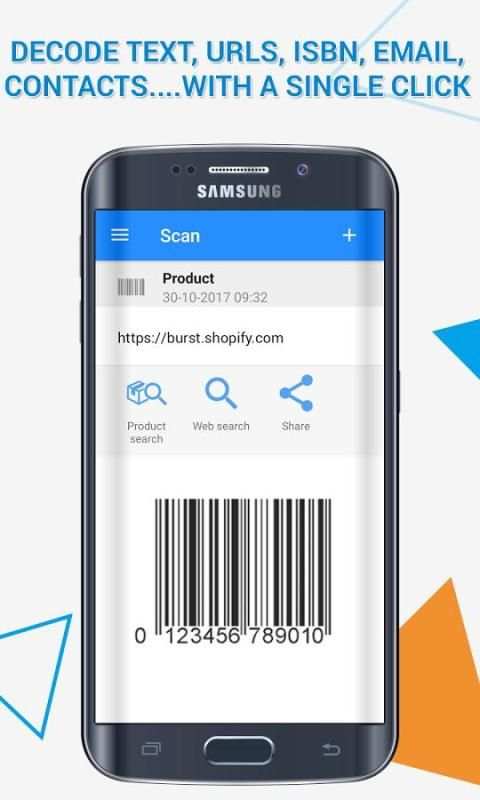 Qr Scanner - Barcode Scanner app скриншот 2