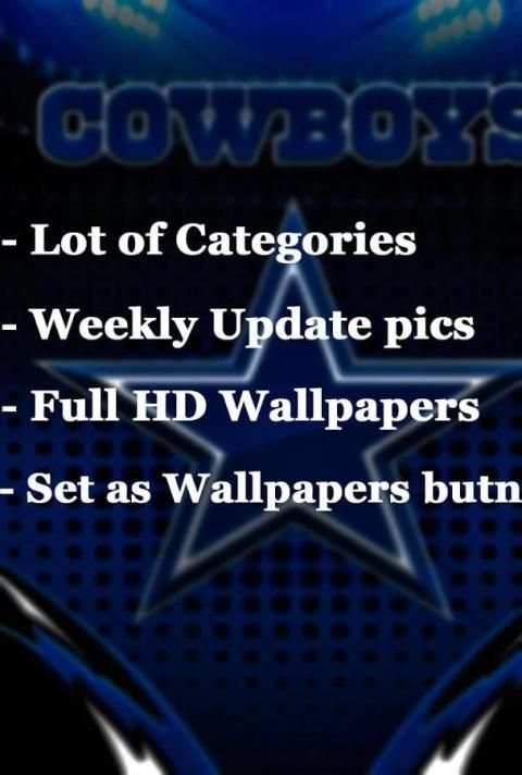 Wallpapers for Dallas Cowboys screenshot 1
