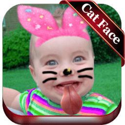 ikon Cat Face Snap Filter Effect &amp; Stickers