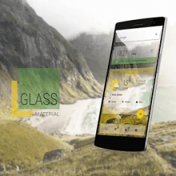 Glass Material Theme आइकन