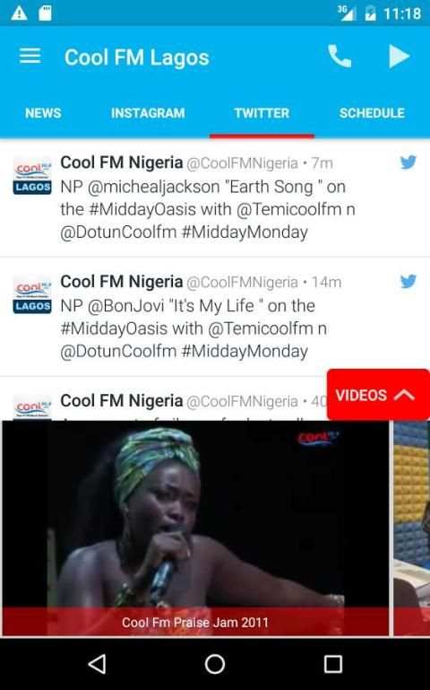 Cool FM Nigeria screenshot 1