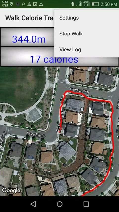 Walk Calorie Tracker скриншот 5