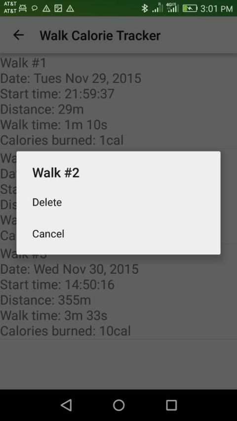 Walk Calorie Tracker скриншот 1