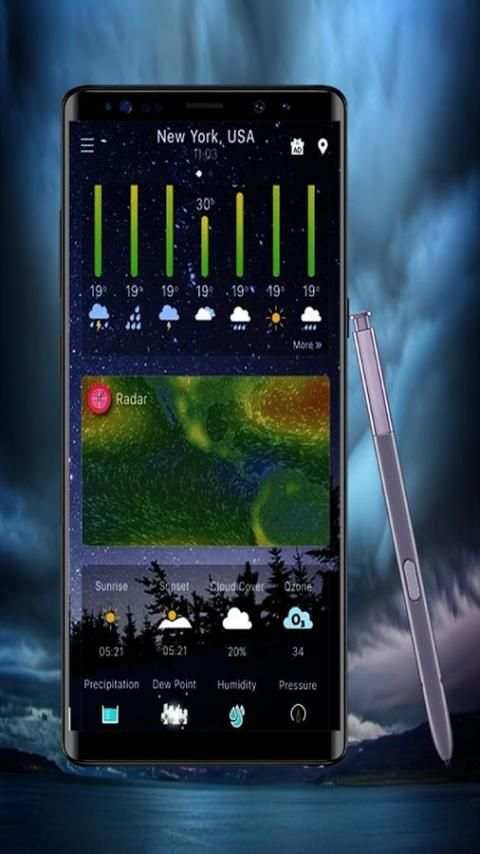 Weather With Background And Widget screenshot 1