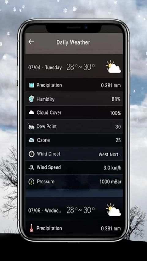 Weather With Background And Widget screenshot 2
