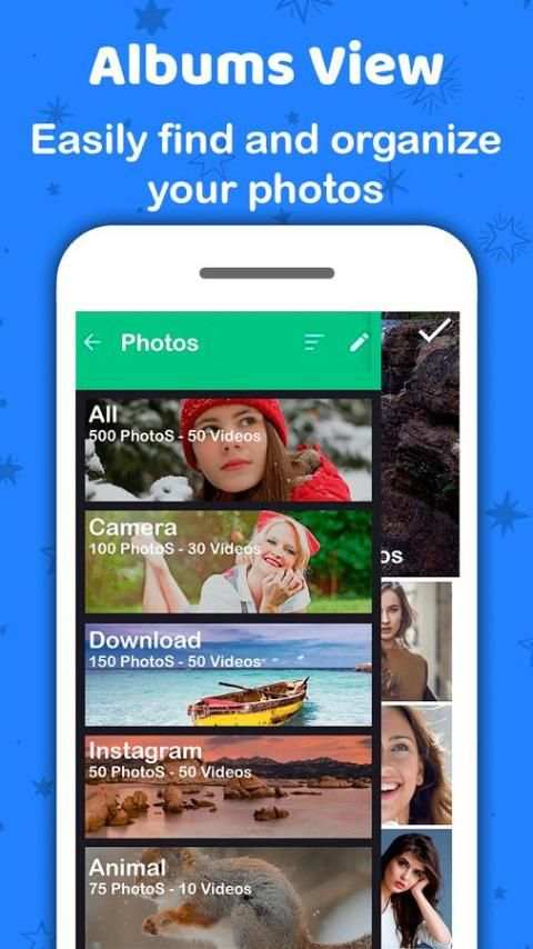 Gallery-Best photo video app screenshot 4