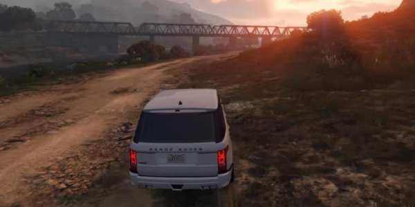 Driving Range Rover Simulator скриншот 1