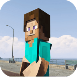 Mod &amp; skin GTA 5 for Minecraft आइकन