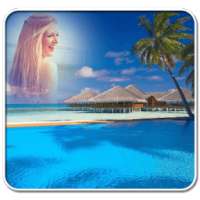 Seaside Beach Photo Frames on 9Apps