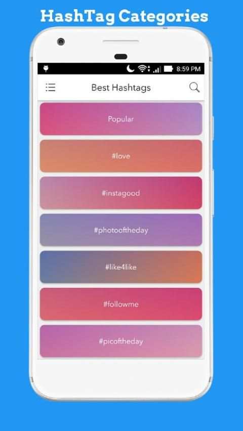 Best HashTags Official 2018 for Instagram screenshot 5