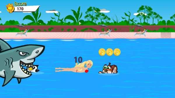 Princess Shark Attack screenshot 2