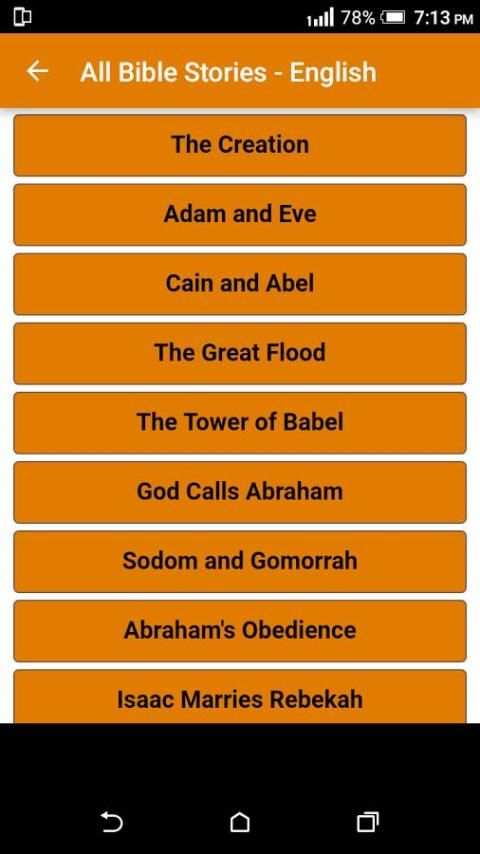 All Bible Stories in English - Full Version - Free screenshot 31