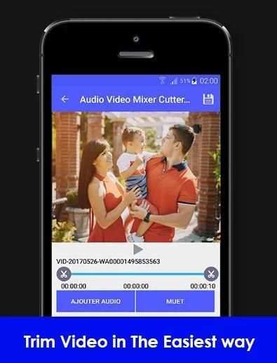 Audio Video Mixer Cutter 2017 screenshot 1
