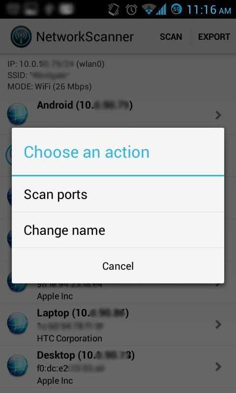Network Scanner - IP Discovery स्क्रीनशॉट 1