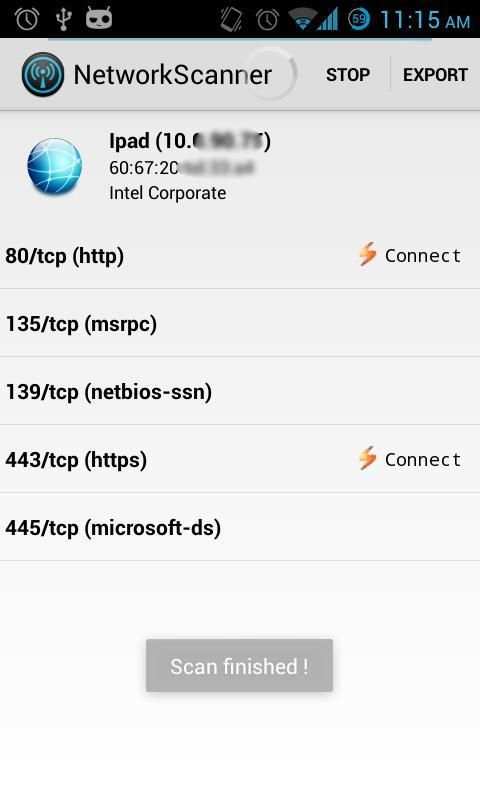 Network Scanner - IP Discovery स्क्रीनशॉट 2