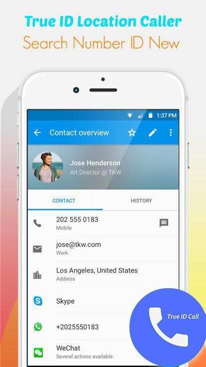 True ID Caller Search screenshot 2