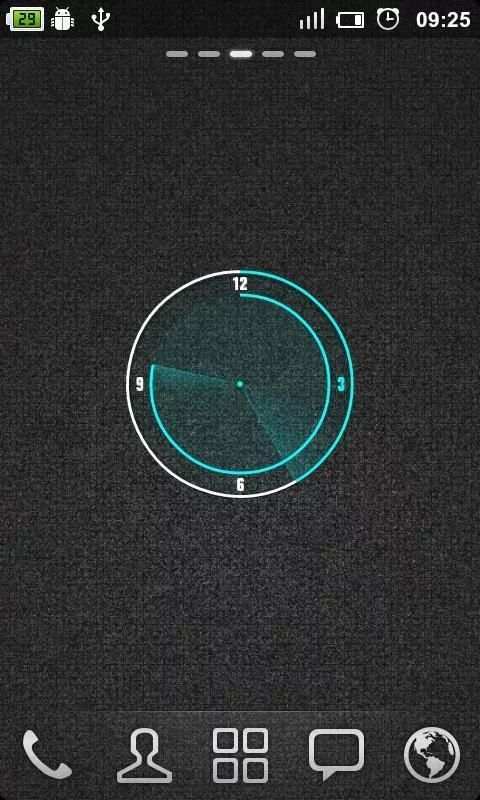 GO Clock Widget скриншот 4