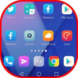 Launcher Oppo F5 Theme