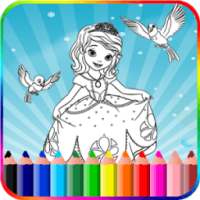 Coloring Book Princess Girls