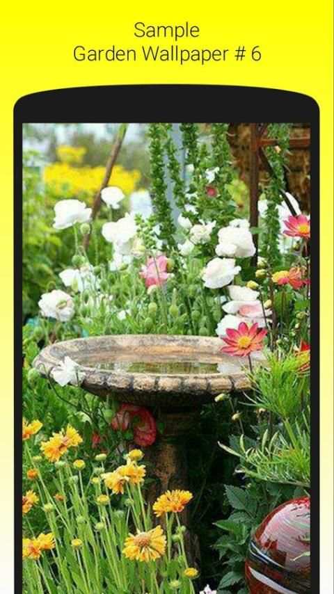 Garden Wallpaper HD Free 2 تصوير الشاشة