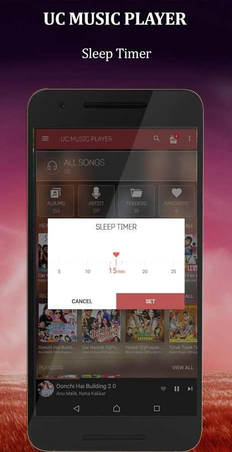 UC Music Player 2017 स्क्रीनशॉट 2