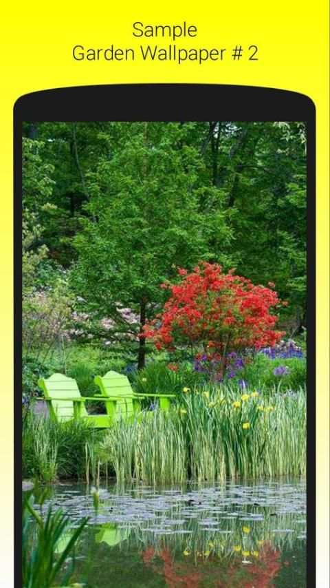 Garden Wallpaper HD Free 5 تصوير الشاشة