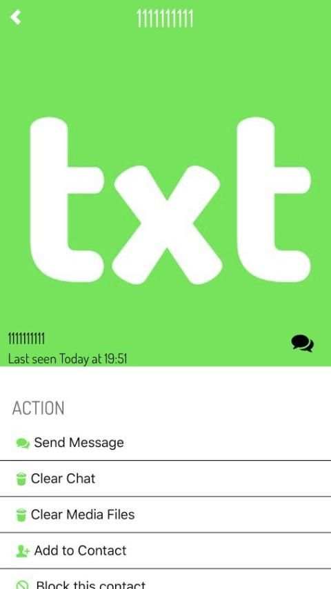txt Messenger screenshot 1