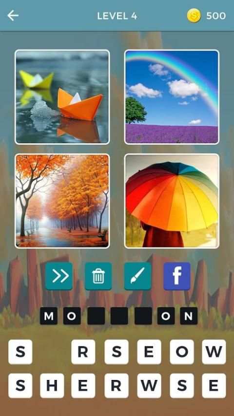 4 Pics One Word स्क्रीनशॉट 2