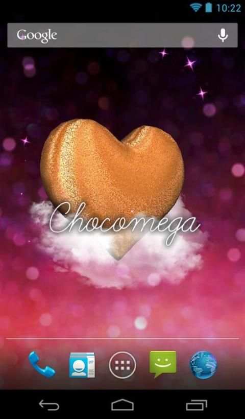 3D Glitter Heart LWP 10 تصوير الشاشة