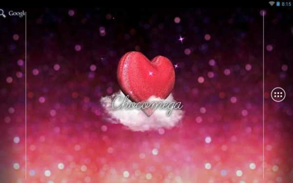 3D Glitter Heart LWP 9 تصوير الشاشة