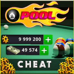 ikon Coin &amp; Cash for 8 ball pool - Game Prank