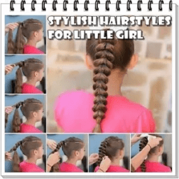 Stylish Hairstyles For Little Girl أيقونة