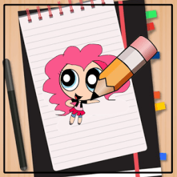 How to Draw Powerpuff Girls иконка
