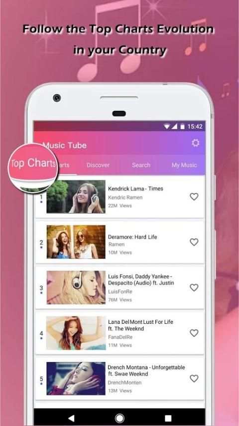 Music Tube-Free Youtube Music скриншот 6