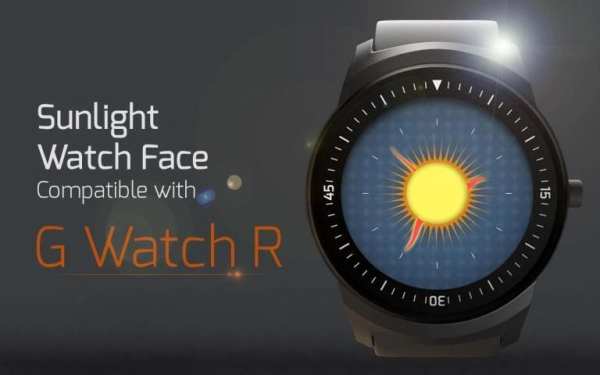 Sunlight Watch Face скриншот 3