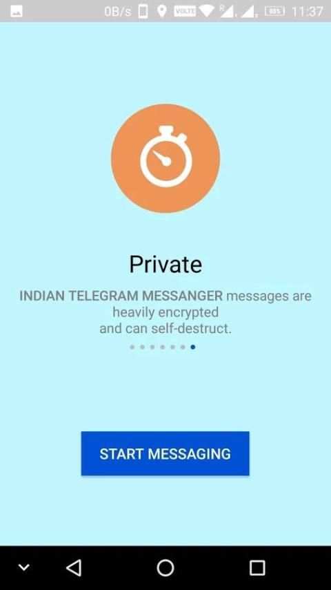 INDIAN TELEGRAM MESSANGER-unofficial स्क्रीनशॉट 2