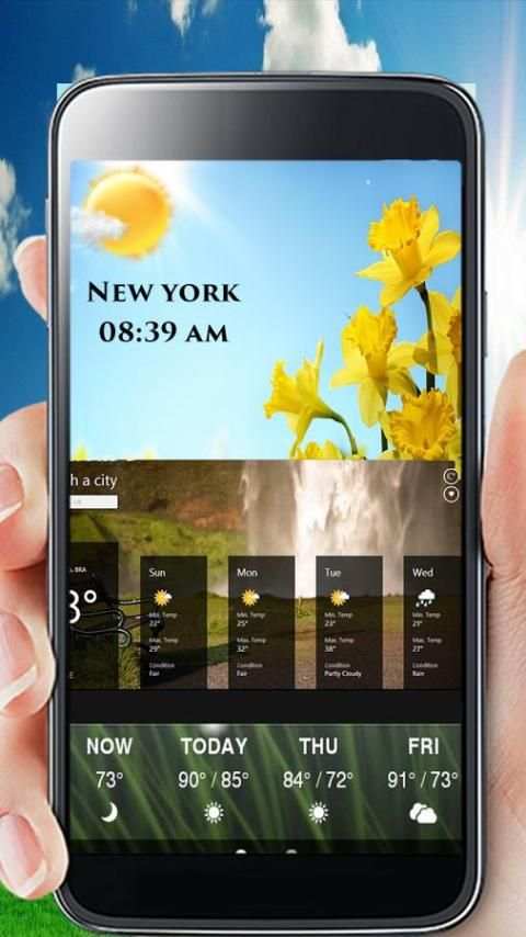 Forecast Weather Radar and Widgets скриншот 1