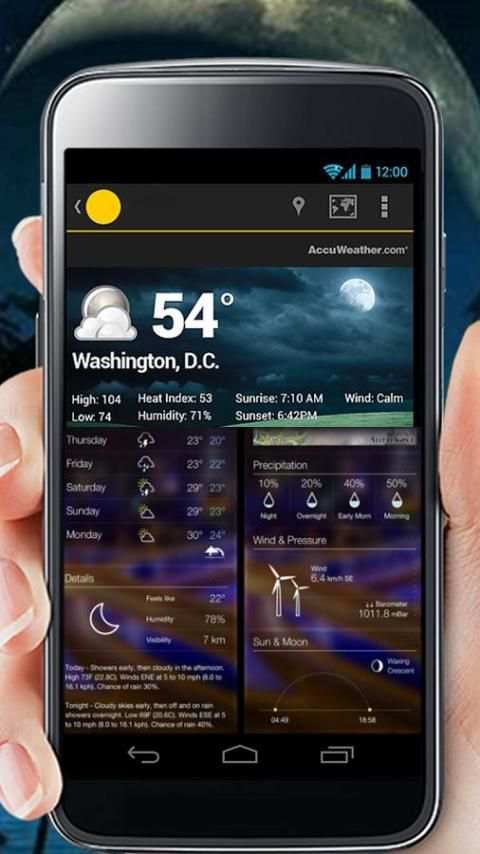 Forecast Weather Radar and Widgets скриншот 2