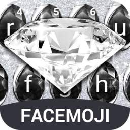 The Silver Diamond Keyboard Theme